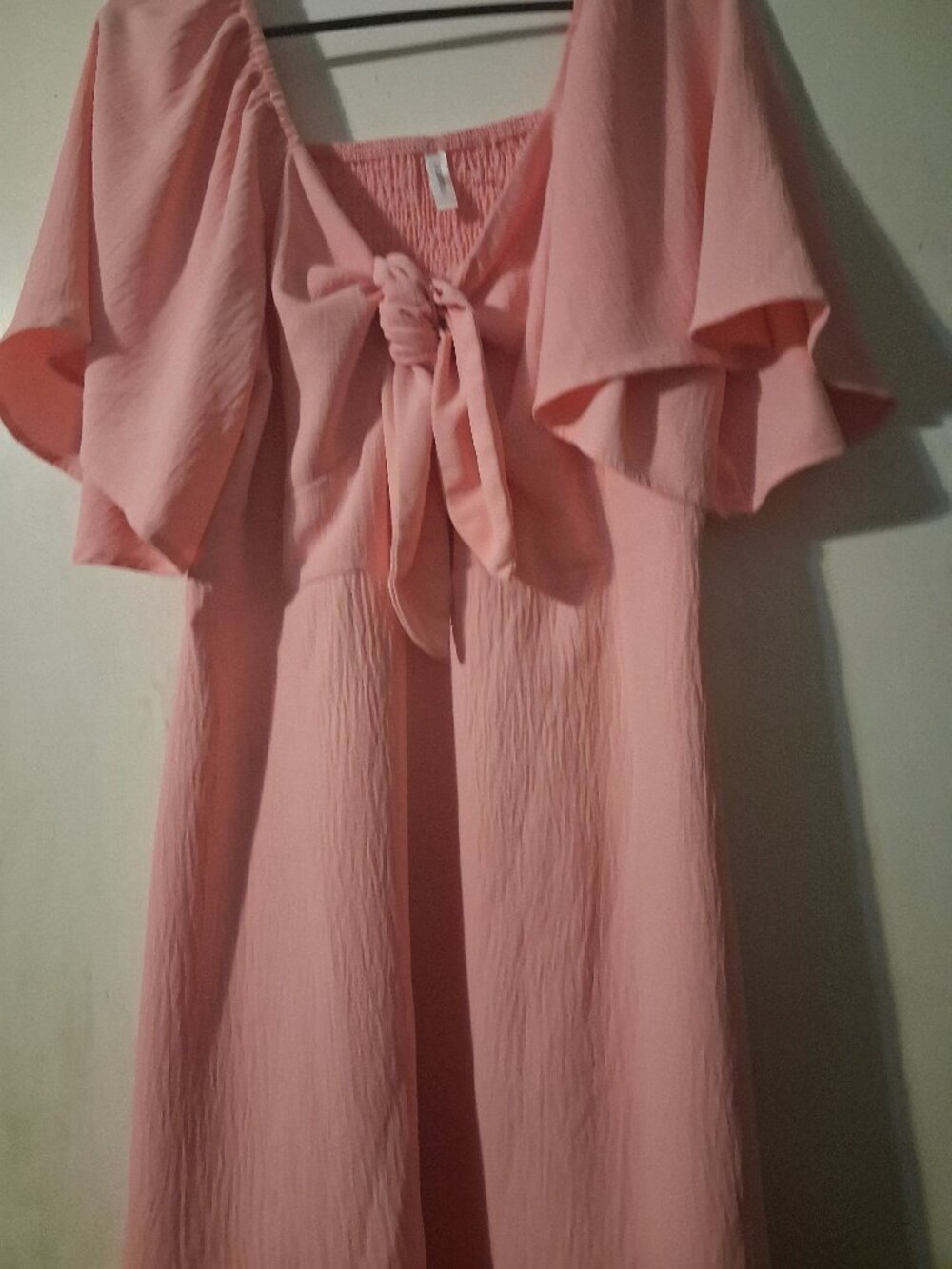 Light pink short dress